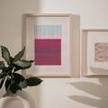 Tableau textile - Lines